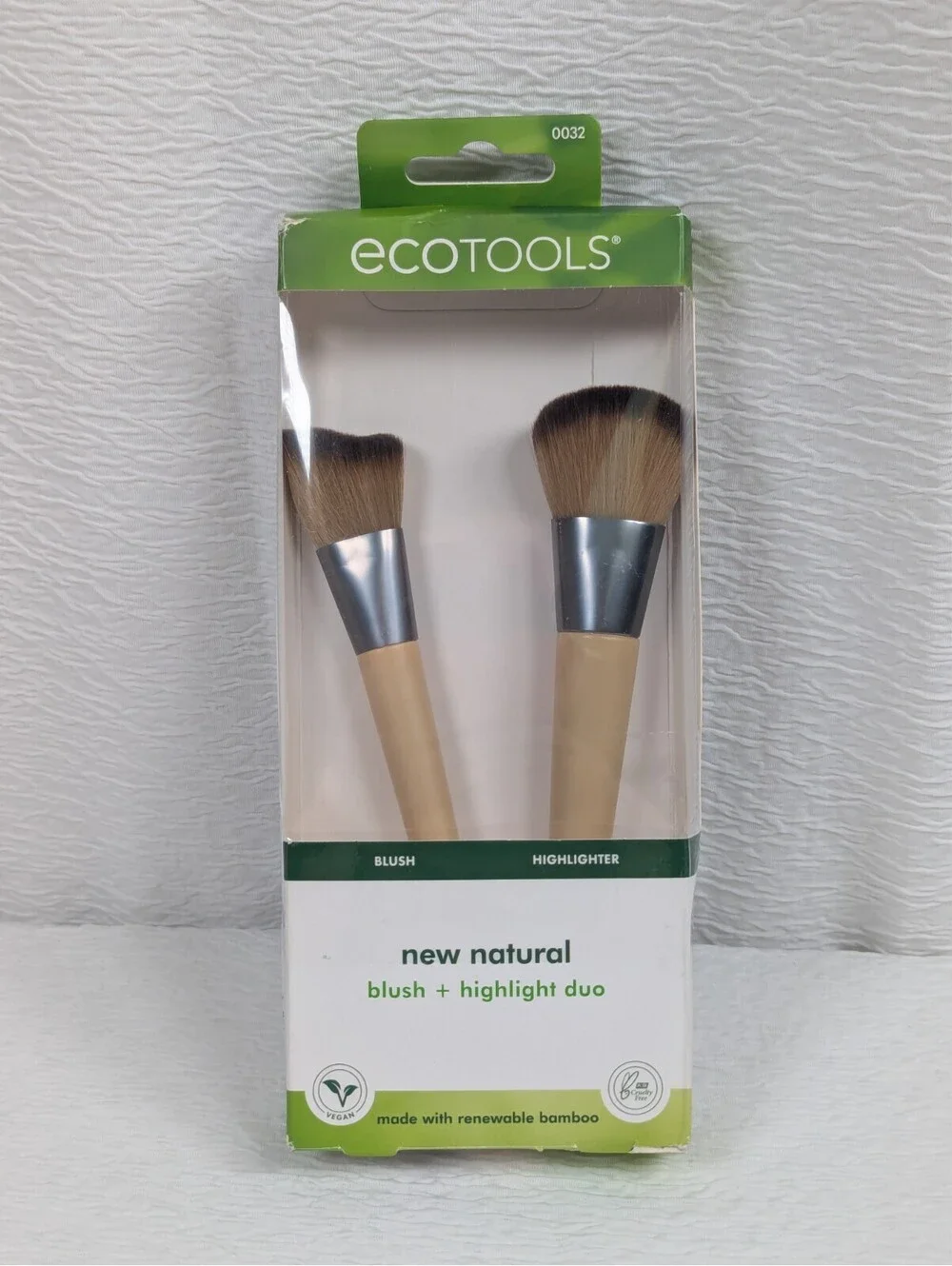 EcoTools - Enhancing Eye Brush Set - Makeup Brushes For Liquid - 2 Piece Set